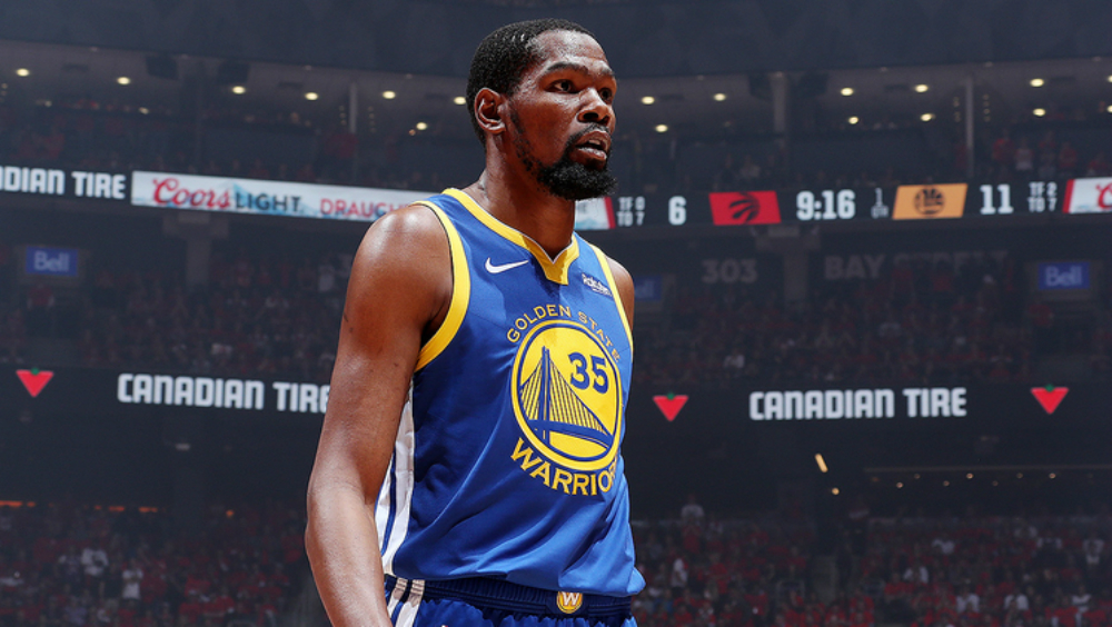 Warriors deciden retirar el número 35 de Kevin Durant