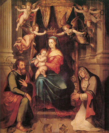 Tormentos, pinceles y envidias: la vida de Simón de Pereyns - la-virgen-del-perdon