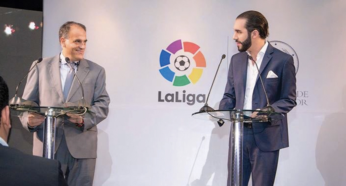 LaLiga acuerda con el Gobierno de El Salvador abrir 262 escuelas deportivas