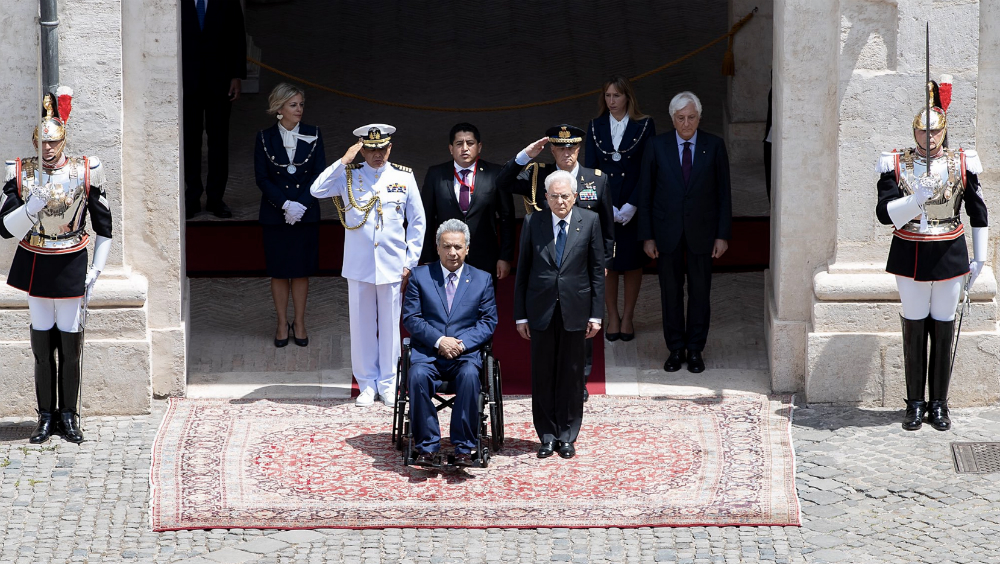 Presidentes de Italia y Ecuador respaldan a Guaidó en crisis de Venezuela