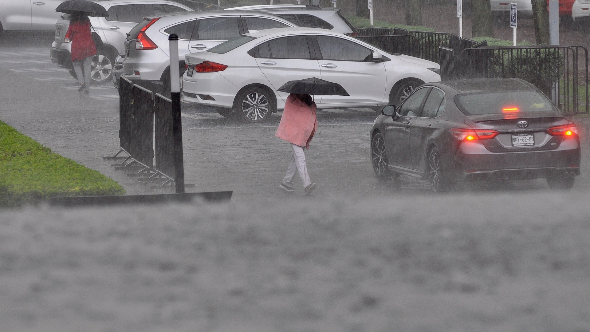 Caos por lluvia en la Ciudad de México