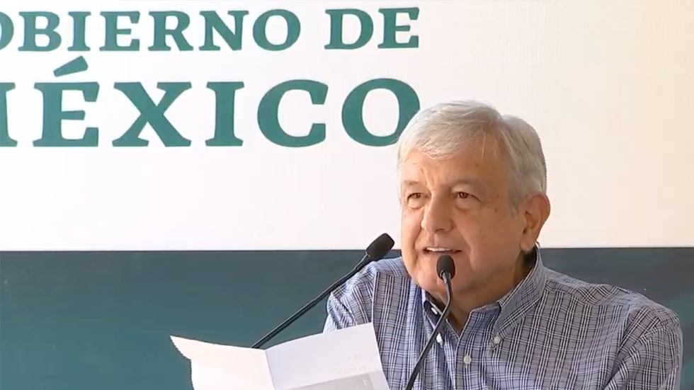 Mensaje de López Obrador desde Villamar, Michoacán Mensaje de López Obrador desde Villamar, Michoacán