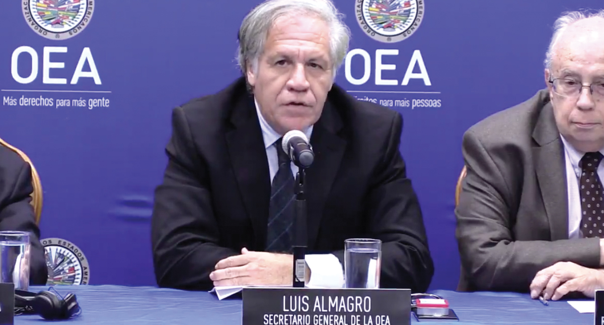Diálogo en Venezuela solo servirá con presión de EE.UU.: Almagro