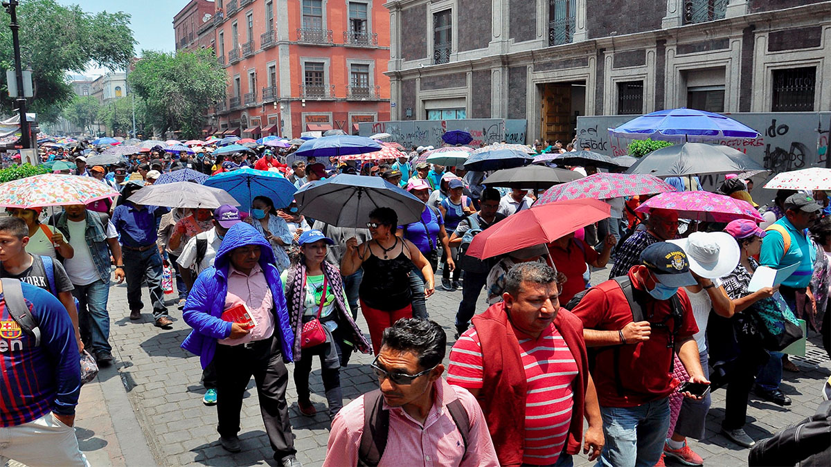 Las movilizaciones de este miércoles en Ciudad de México