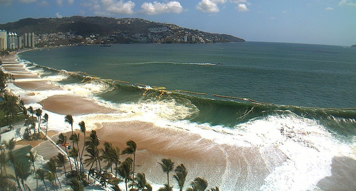 Mar de fondo se propagará en el Pacifico desde Chiapas hasta Sinaloa