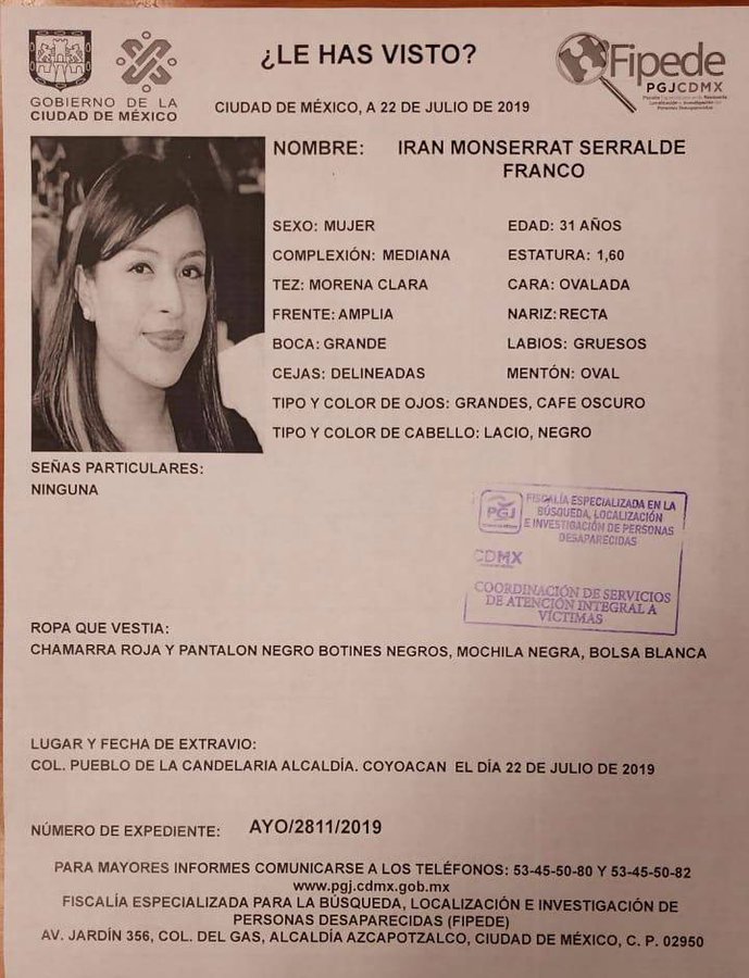 Taxi donde fue atacada Monserrat Serralde ya está identificado: Orta - monserrat-serralde-alerta