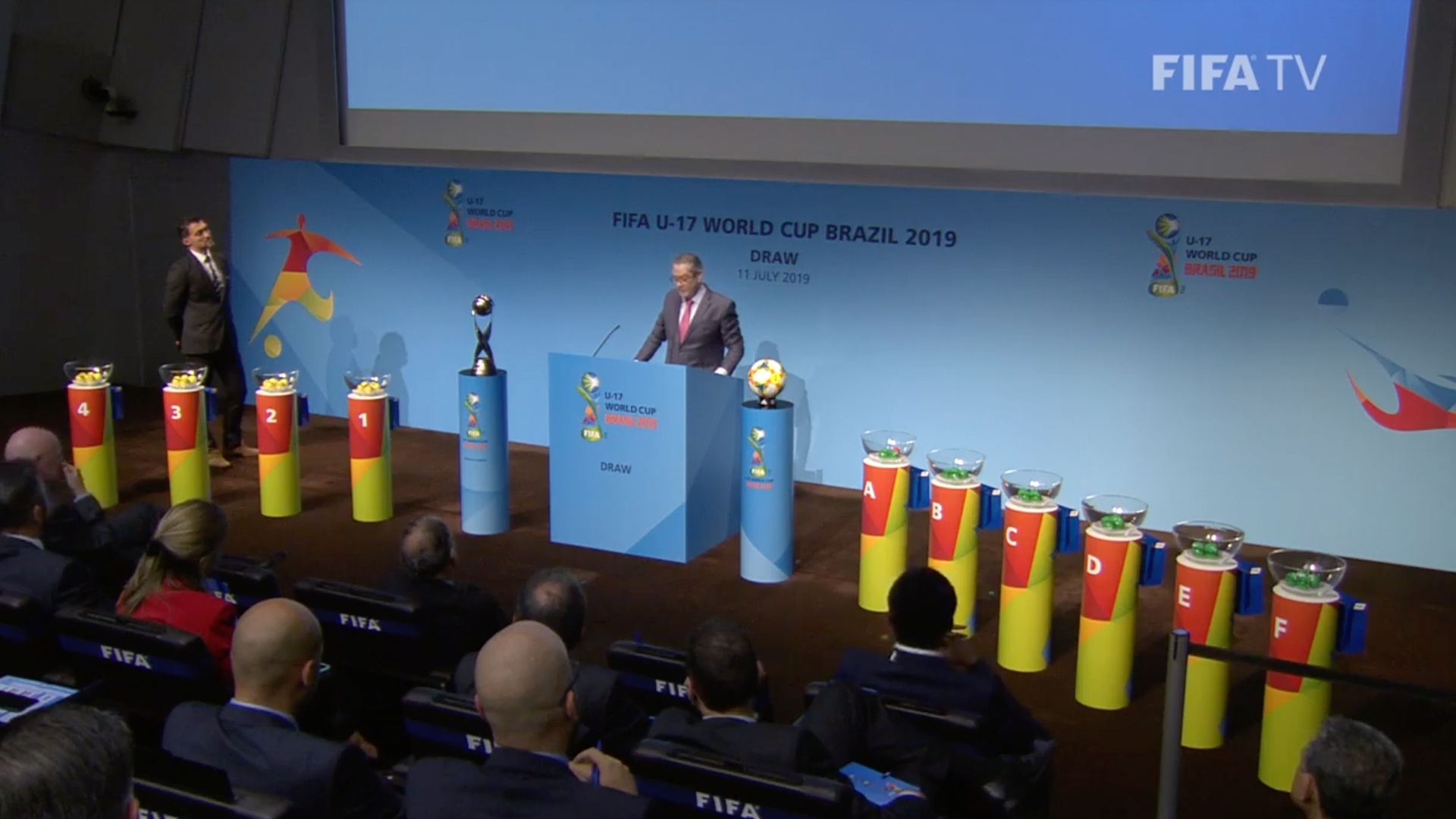 Listos los grupos de la Copa del Mundo Sub-17