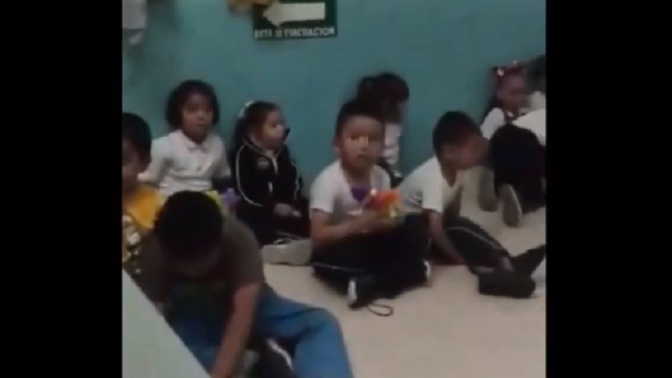 #Video Asustan a niños con grabación de ‘La llorona’ en guardería