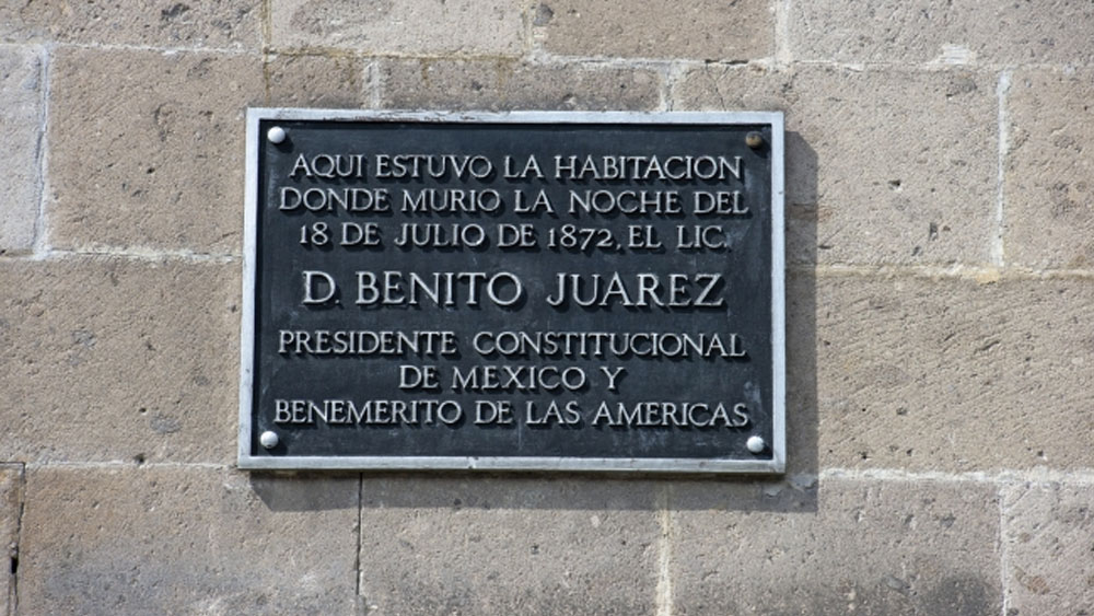 Aniversario luctuoso de Benito Juárez se conmemorará cada 18 de julio