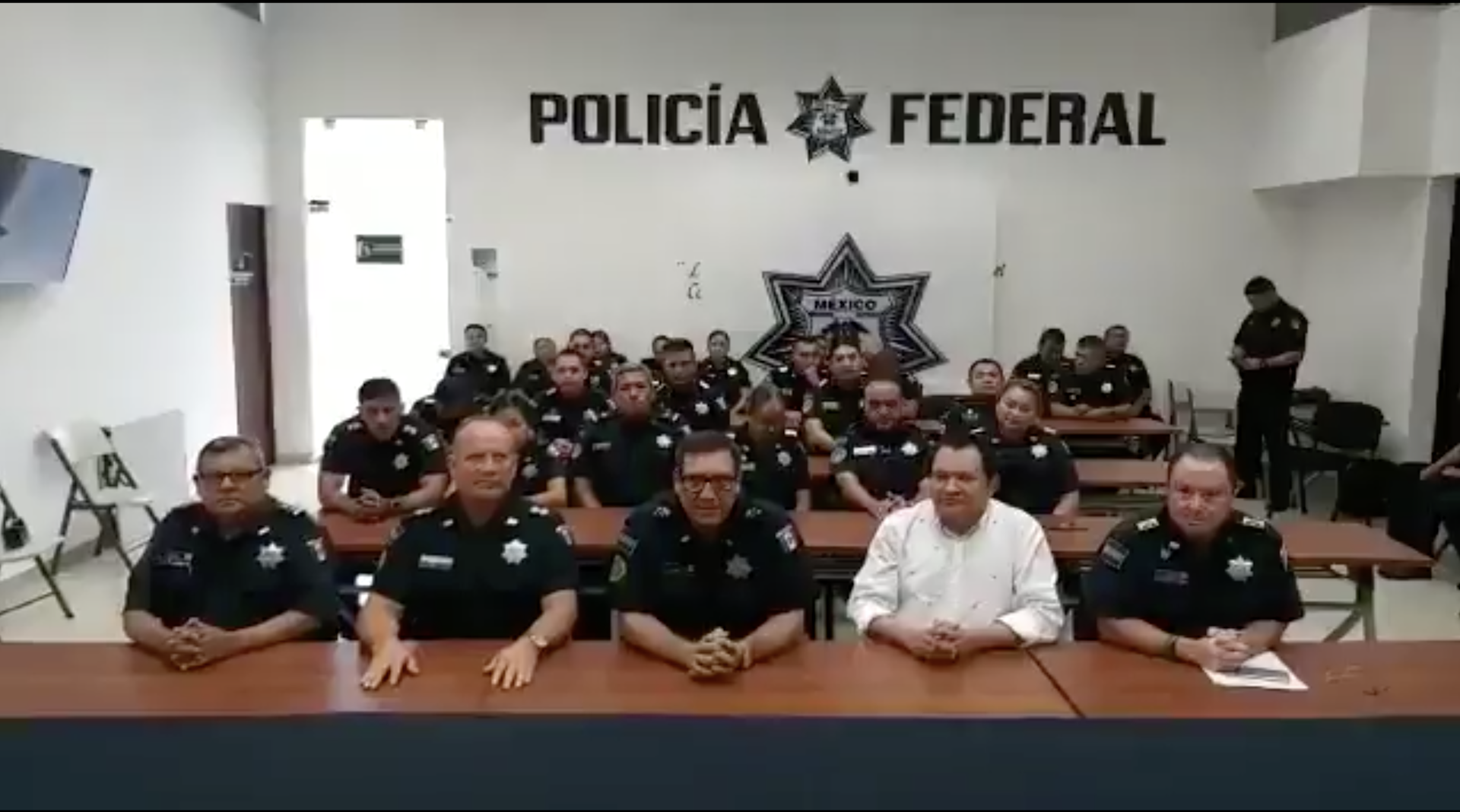 SSPC instala módulos para informar sobre transición a Guardia Nacional