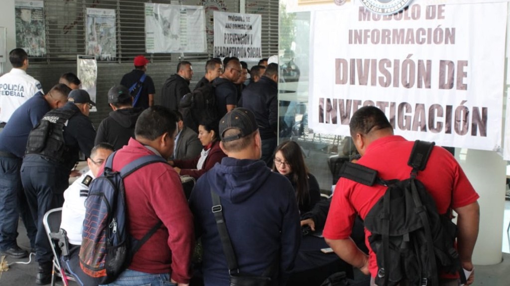 Instalan módulos de información para policías federales en todo el país