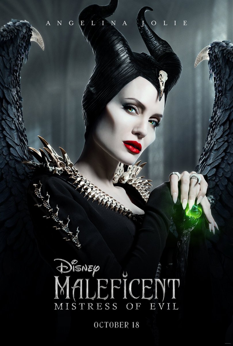 #Video Llega el tráiler oficial de Maléfica: Dueña del Mal - poster-de-malefica-2