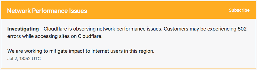 Caída de Cloudflare afecta a miles de páginas - problema-cloudfare