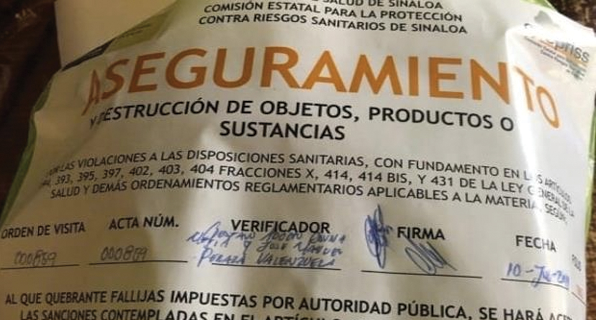 Al menos 19 intoxicados con queso de cabra en Sinaloa