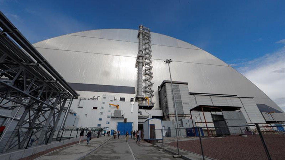 Inauguran nuevo sarcófago sobre reactor nuclear de Chernobyl Inauguran nuevo sarcófago sobre reactor nuclear de Chernobyl