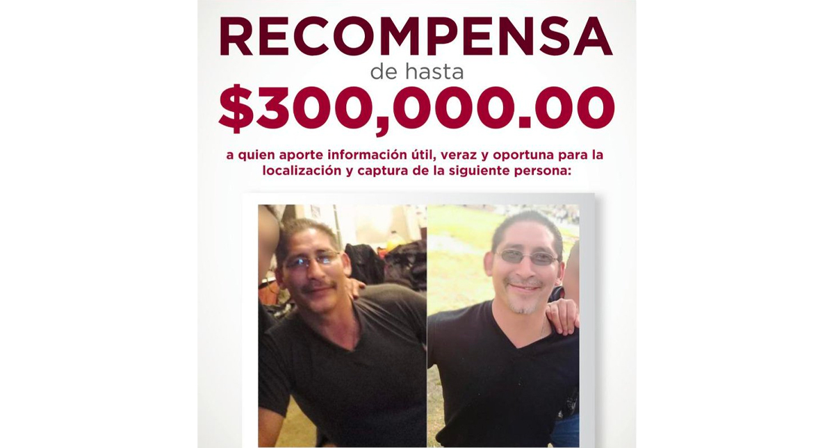 Fiscalía del Estado de México ofrece recompensa para dar con feminicida