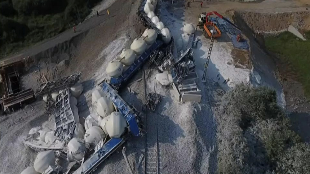 #Video Descarrila tren en República Checa