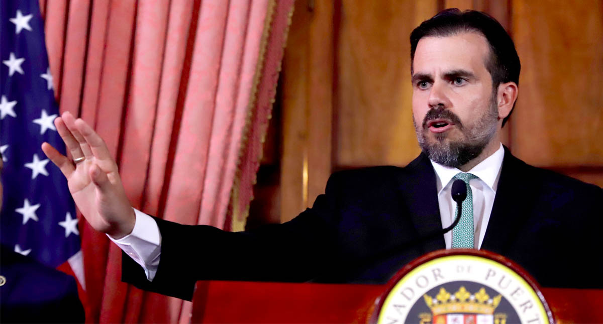 Roselló se reúne con su gabinete en medio de fuerte tensión en Puerto Rico