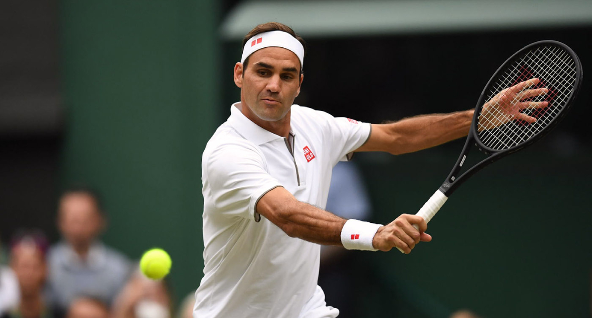 Federer alcanza las 350 victorias en Wimbledon