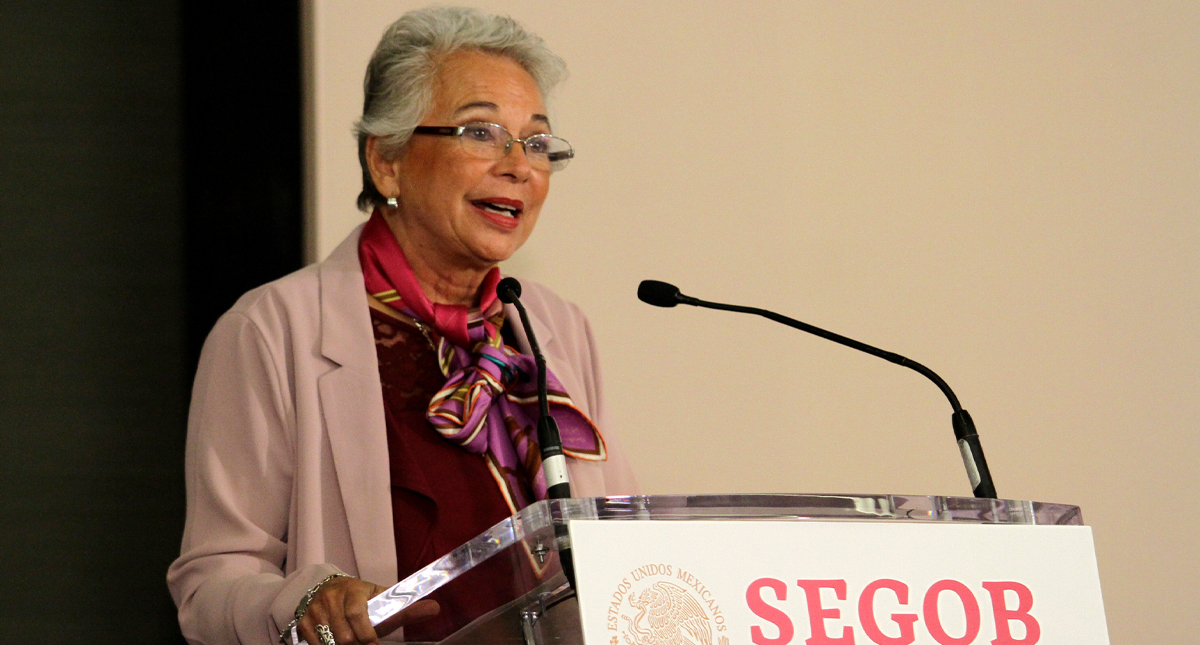 Sánchez Cordero niega ingobernabilidad del país por Policía Federal