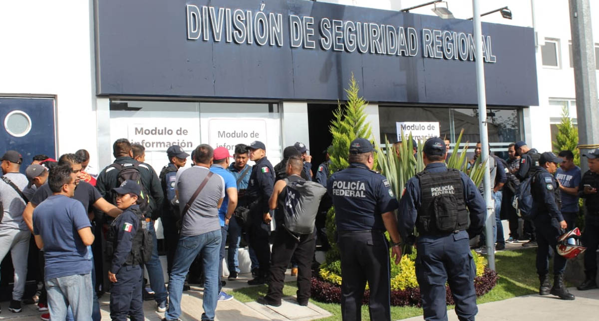 Continúa el diálogo entre SSPC y policías federales en Centro de Mando - secretaria-de-seguridad-dialogo-policia-federal-2