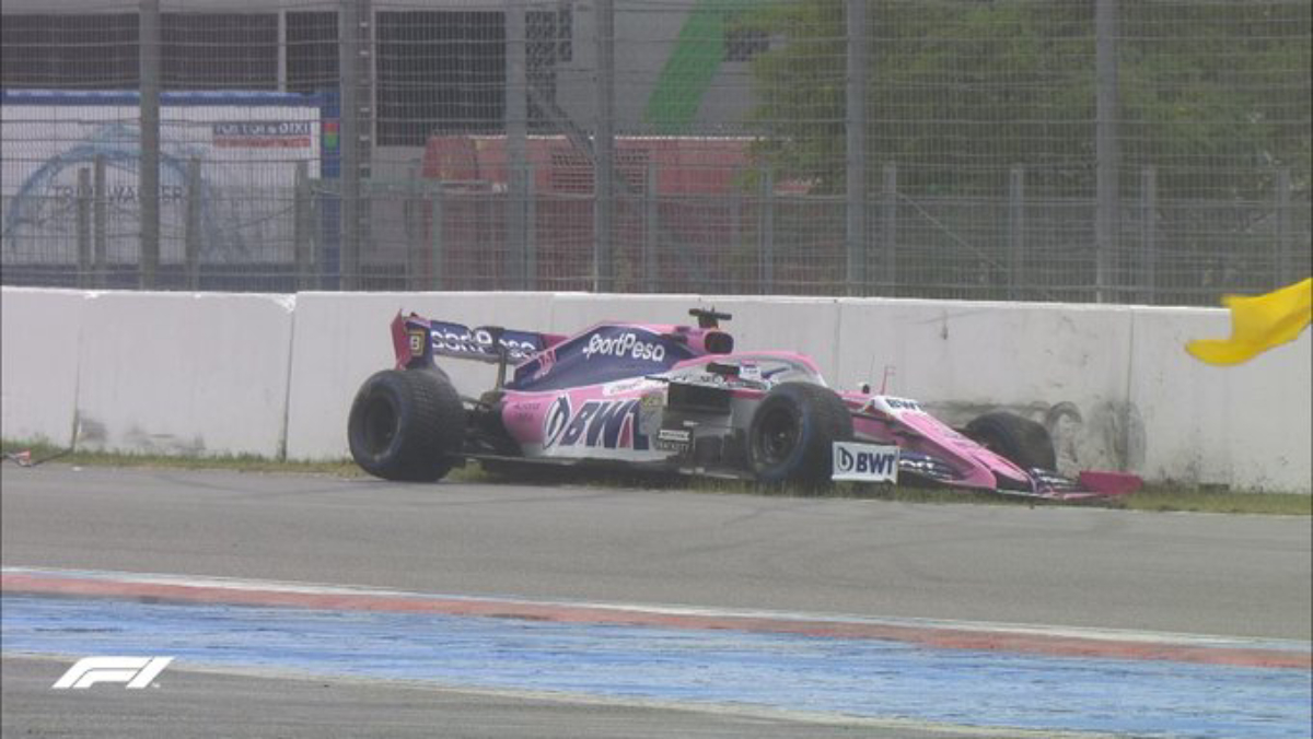 Checo Pérez se retira del Gran Premio de Alemania Checo Pérez se retira del Gran Premio de Alemania
