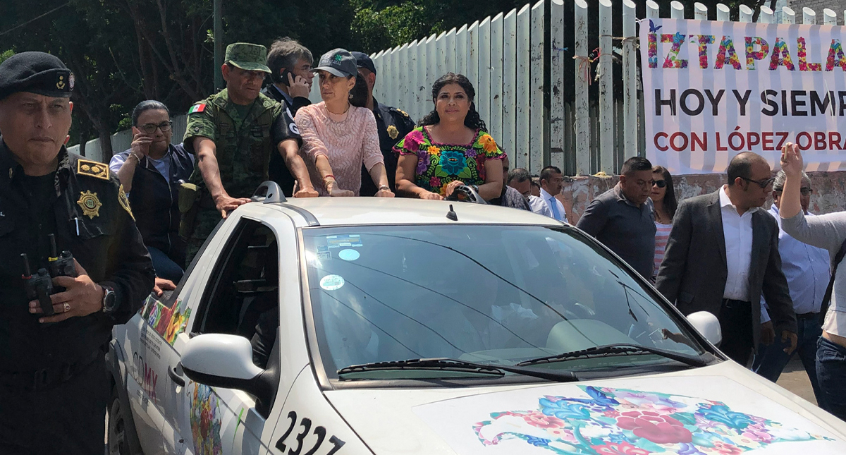Sheinbaum acompaña arranque de la Guardia Nacional en Iztapalapa Sheinbaum acompaña arranque de la Guardia Nacional en Iztapalapa