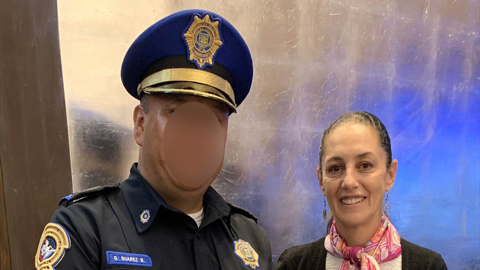 Sheinbaum reconoce a policía que detuvo a Esperanza ‘N’ en Artz Pedregal