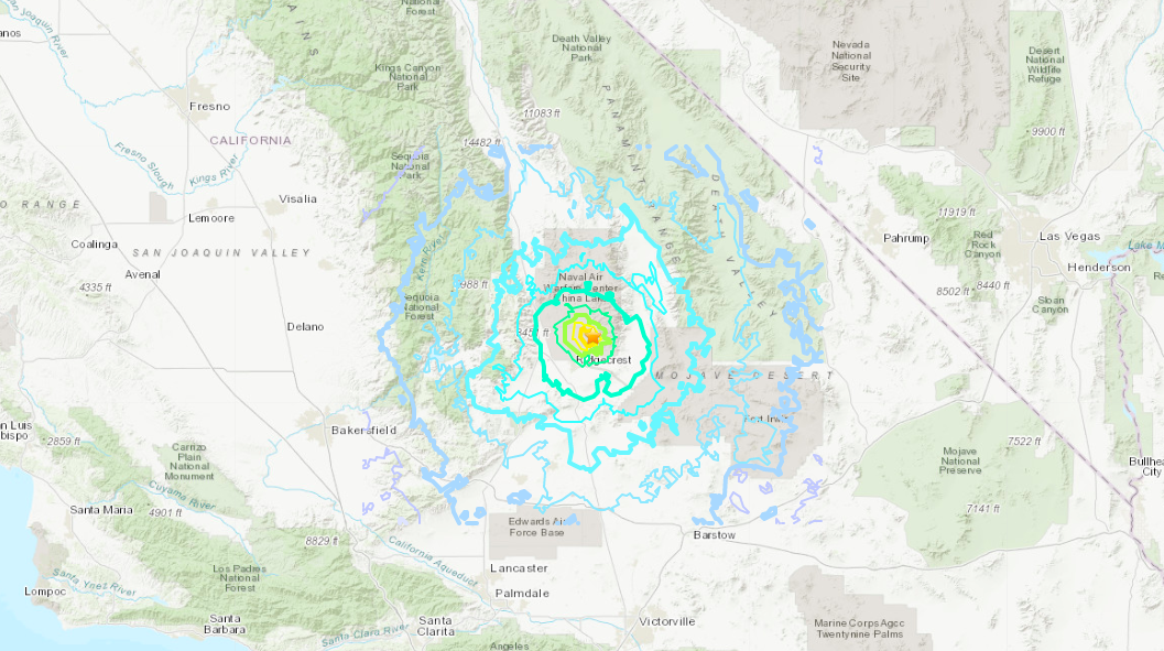 Nuevo sismo magnitud 5.4 remece California - sismo-california-replica