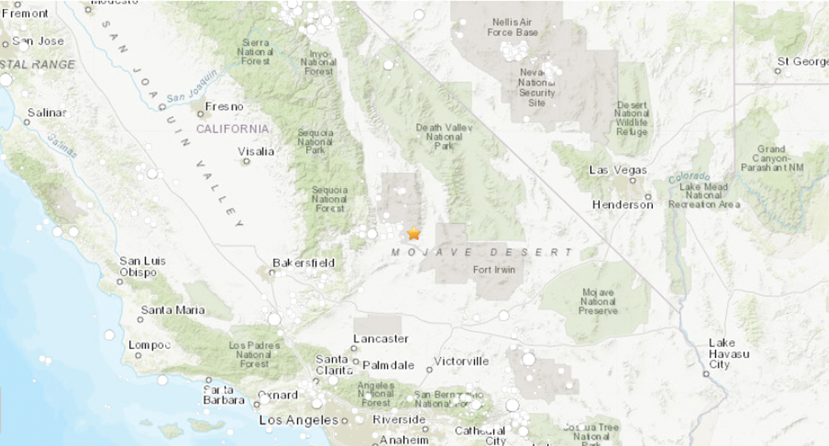 Sismo magnitud 6.4 sacude California