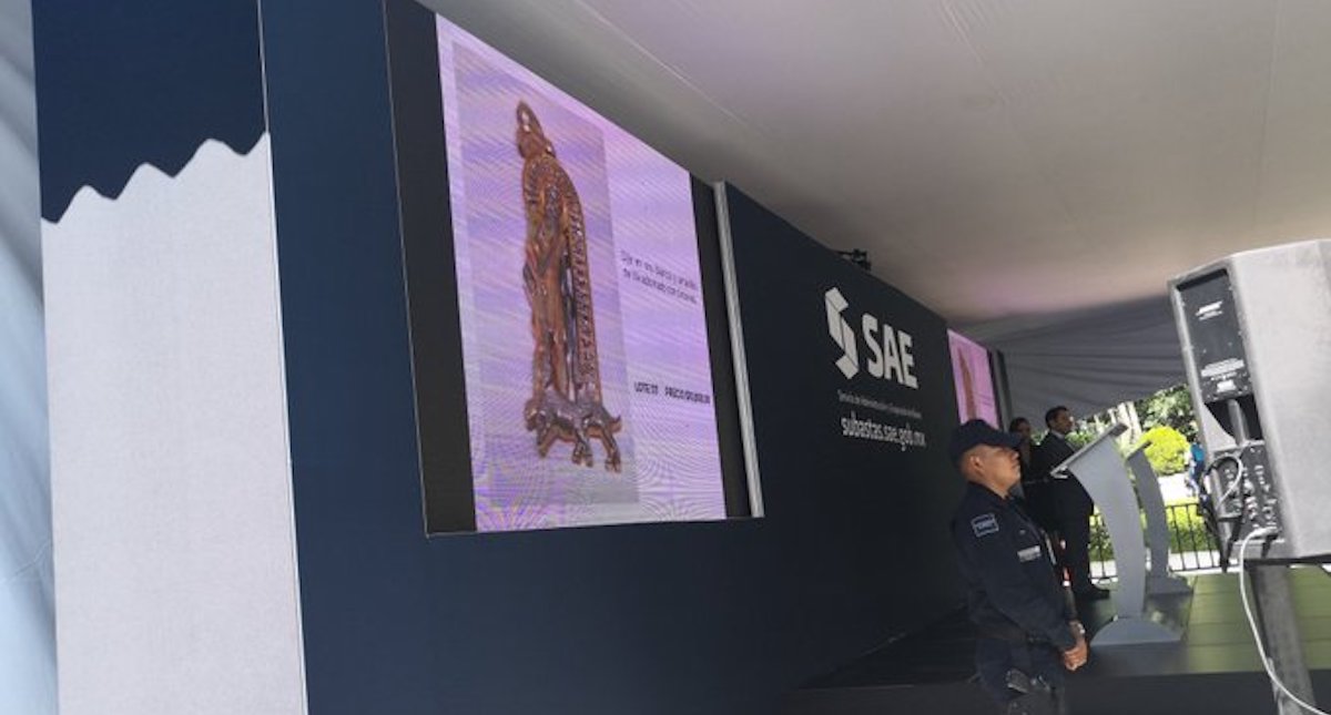 Inicia subasta de joyas aseguradas al crimen organizado