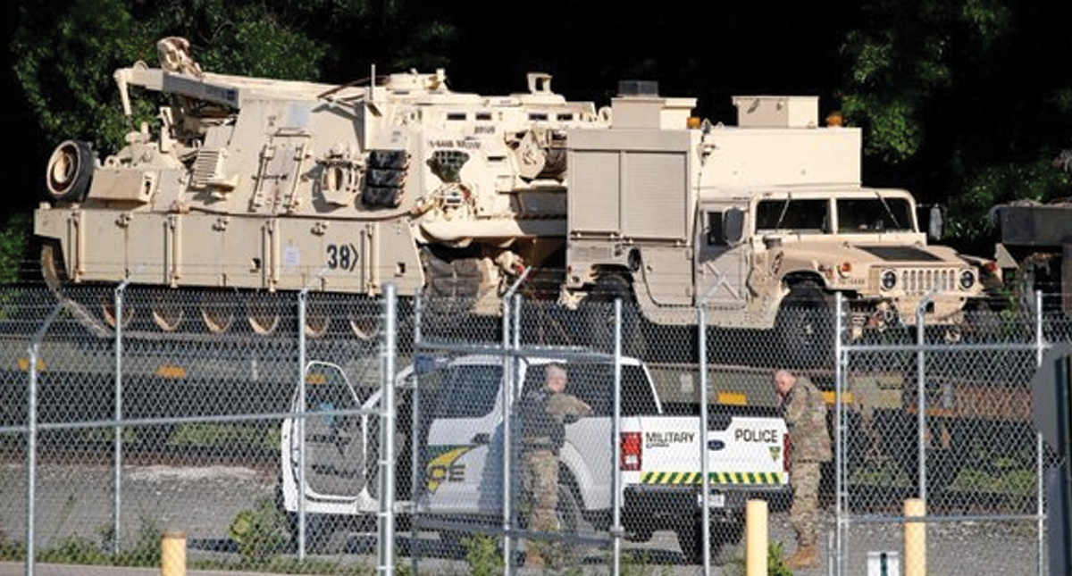 Trump planea tanques militares como parte de la celebración del 4 de julio