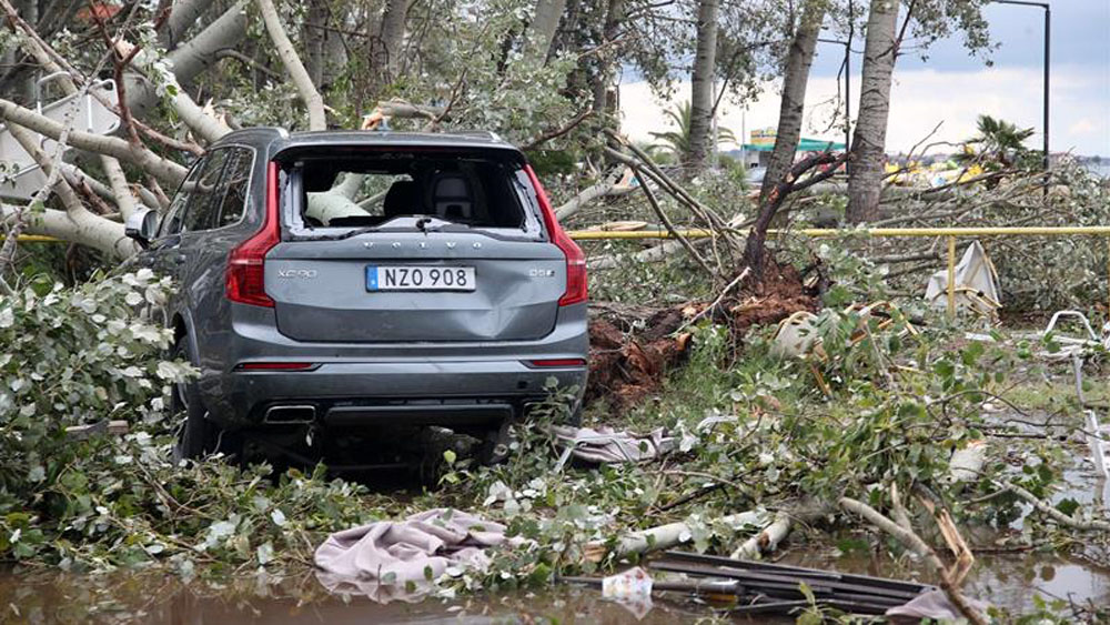 Temporal deja siete muertos y 108 heridos en Grecia
