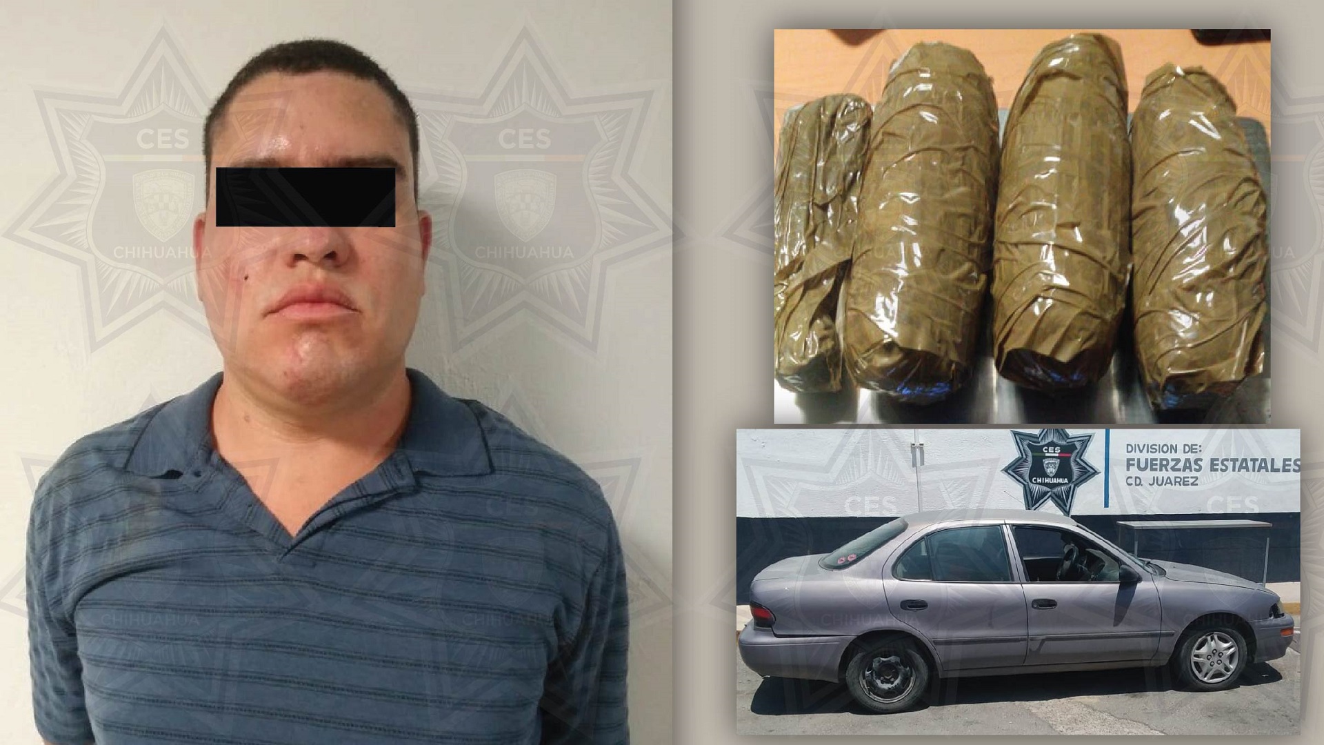 Aseguran 1.5 mdp en goma de opio en Ciudad Juárez