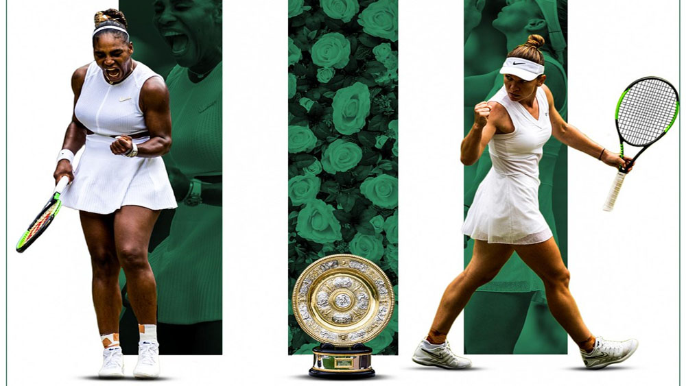 Serena Williams y Simona Halep jugarán la final de Wimbledon