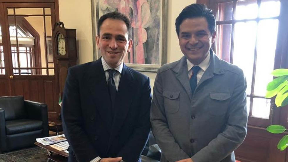 Herrera y Robledo acuerdan fortalecer al IMSS