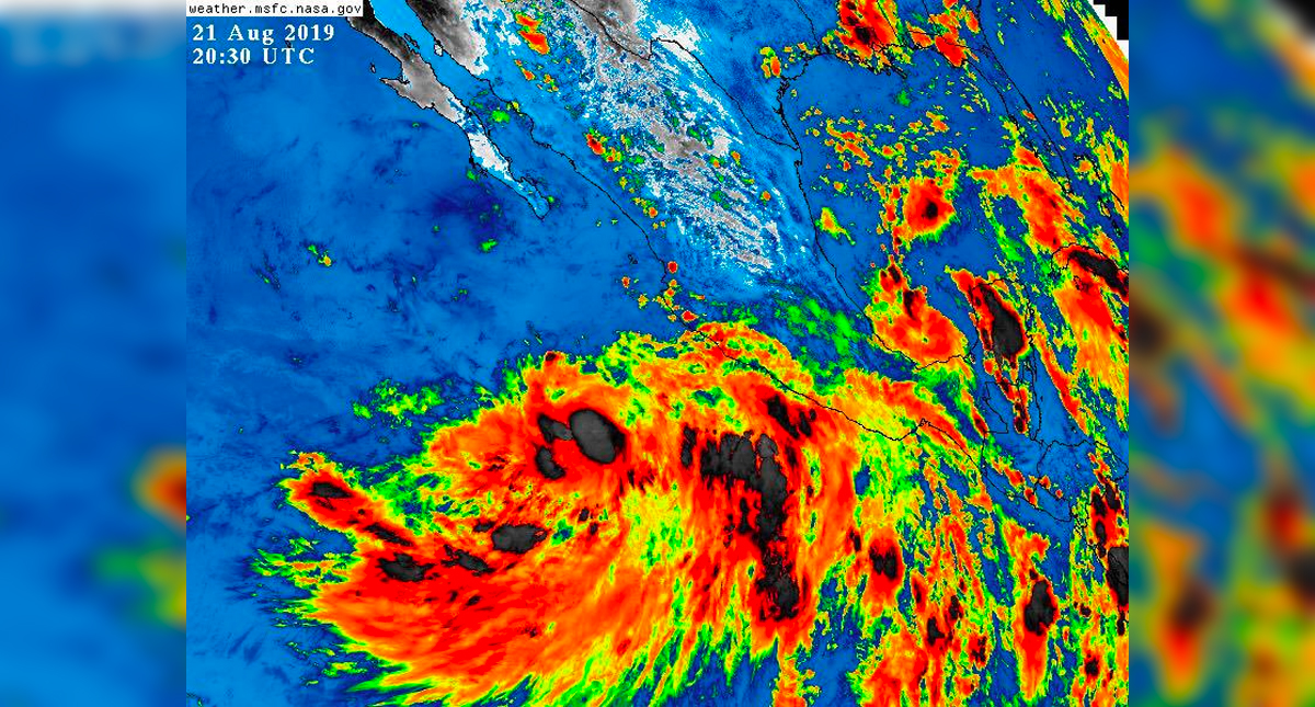 Depresión 10E se fortalece y alcanza la categoría de tormenta tropical