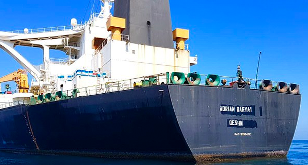 Rechaza Irán petición de EE.UU. sobre nueva detención de petrolero