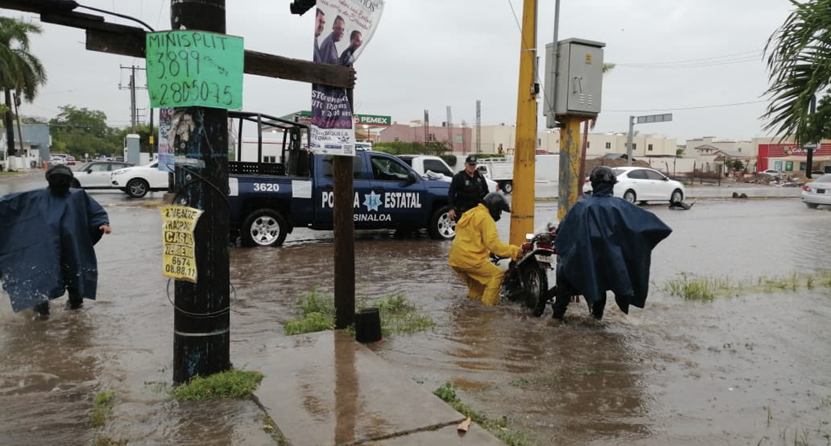 Lluvias por Ivo dejan al menos 640 afectados en Sinaloa