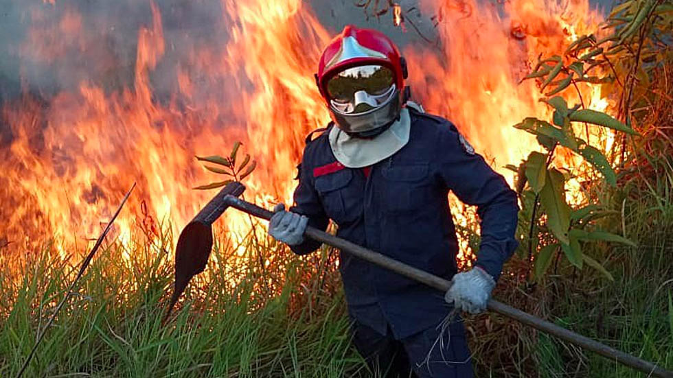 Chile ofrece ayuda para combatir incendio en Amazonas Chile ofrece ayuda para combatir incendio en Amazonas