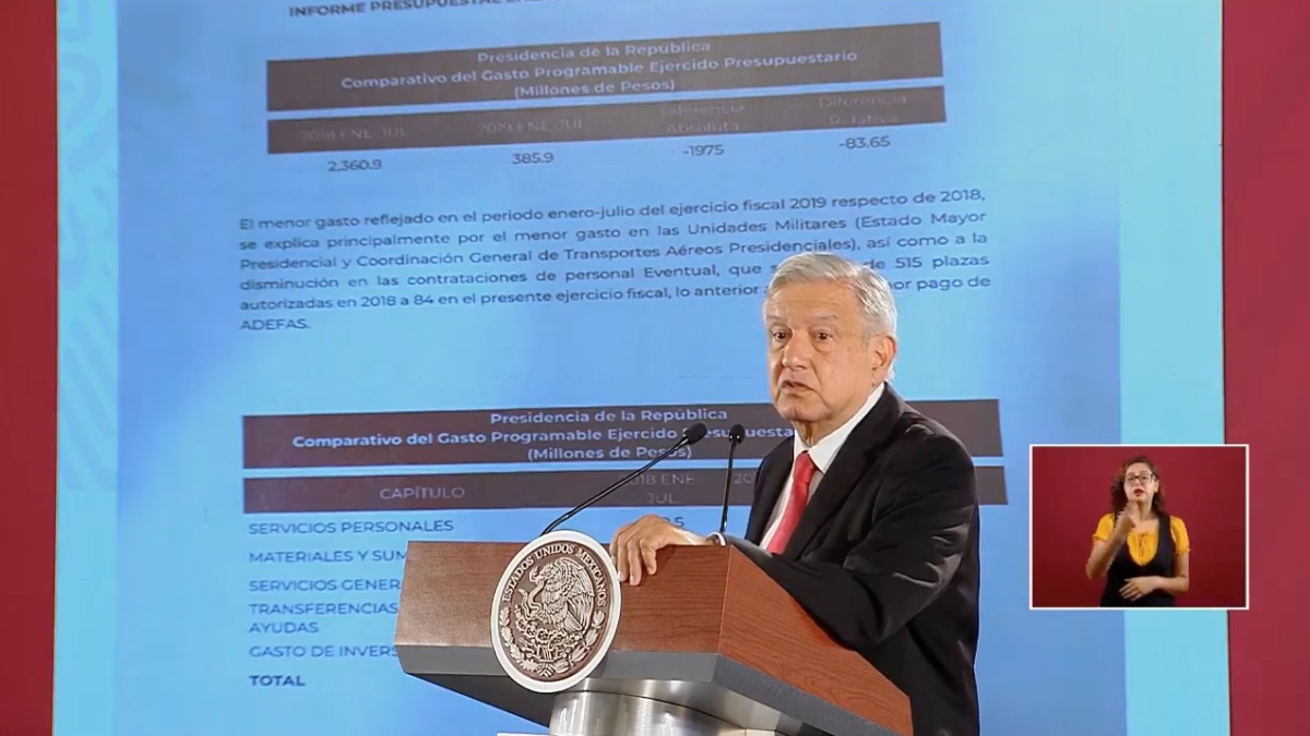 AMLO niega despilfarro en compras de Gobierno; pide que opositores ofrezcan disculpa