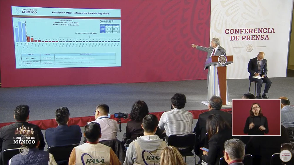 Se ha reducido de manera considerable el robo de combustible: AMLO