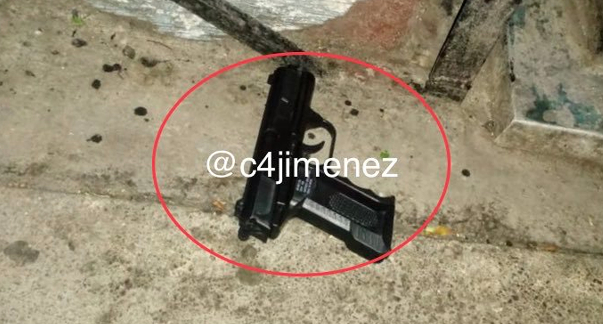 Policía federal dispara a presunto ladrón que portaba arma falsa