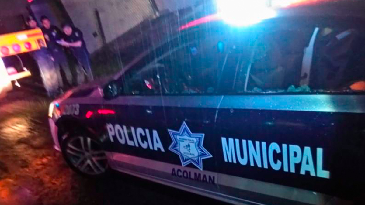Detienen a implicado en ataque a patrulla en Acolman