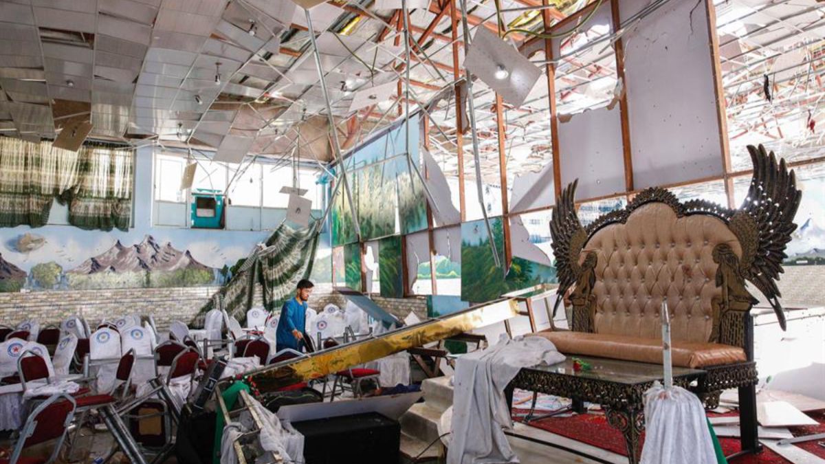 Atentado durante boda en Afganistán deja 63 muertos