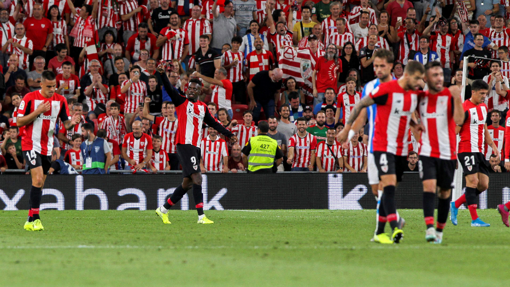 Athletic de Bilbao duerme líder de LaLiga tras vencer a la Real Sociedad