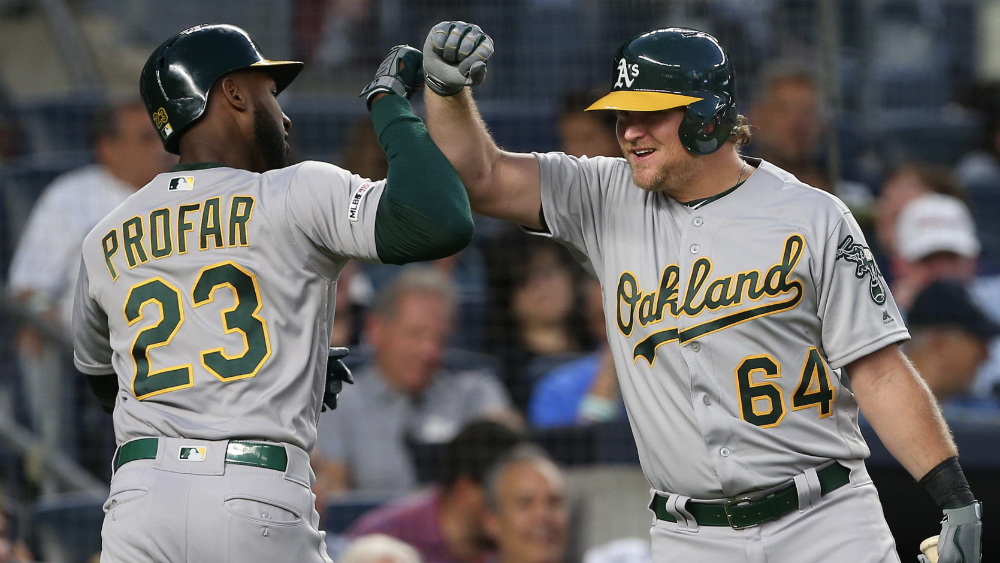 Atléticos frenaron a los Yankees