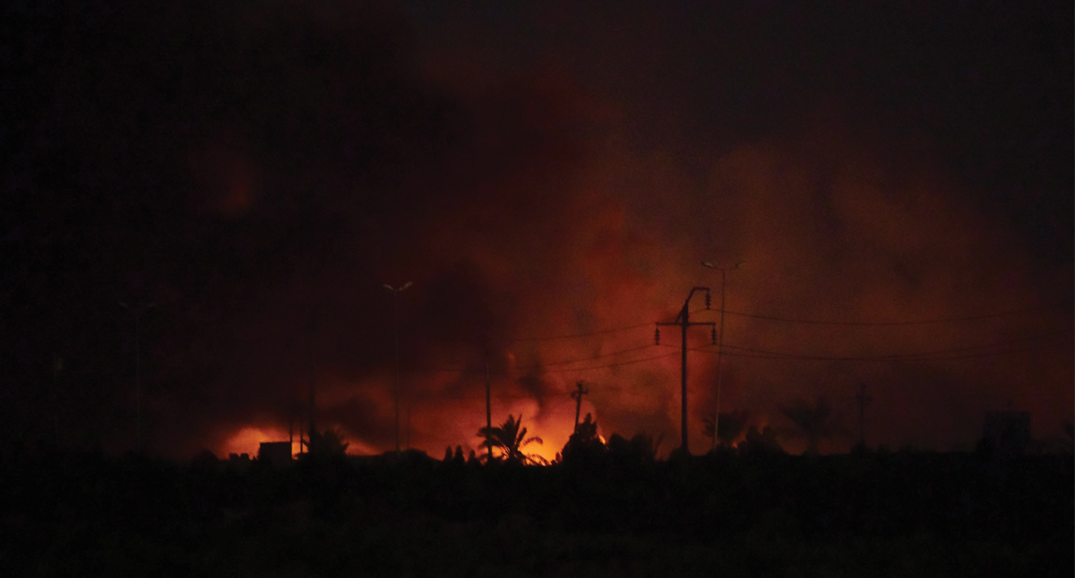 Al menos un muertos y 27 heridos por explosiones en Bagdad