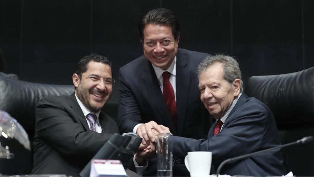 Mario Delgado respalda a Martí Batres