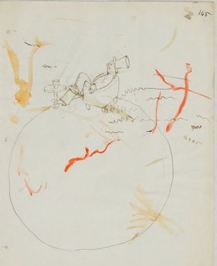 Descubren bocetos de 'El Principito' en edificio antiguo de Suiza - bebedor-en-su-planeta